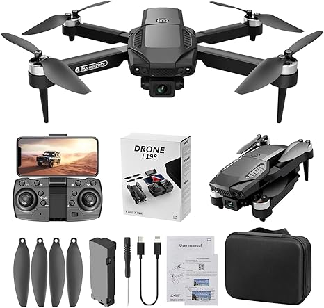 Drone F198 Pro con Doble Cámara