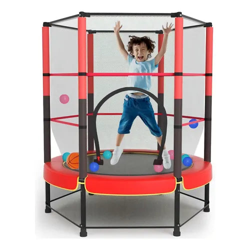 Trampolín Infantil Recreativo con malla
