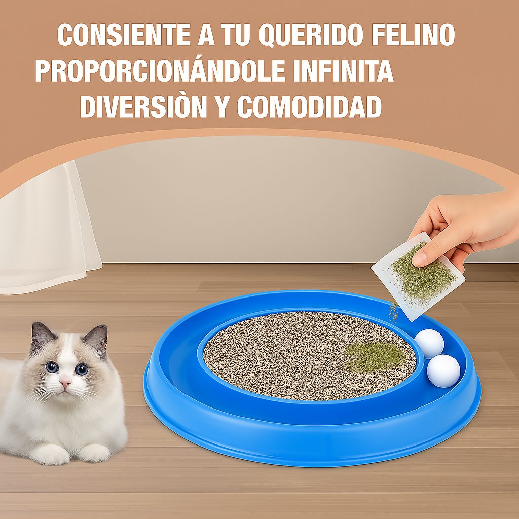 juguete interactivo para gatos