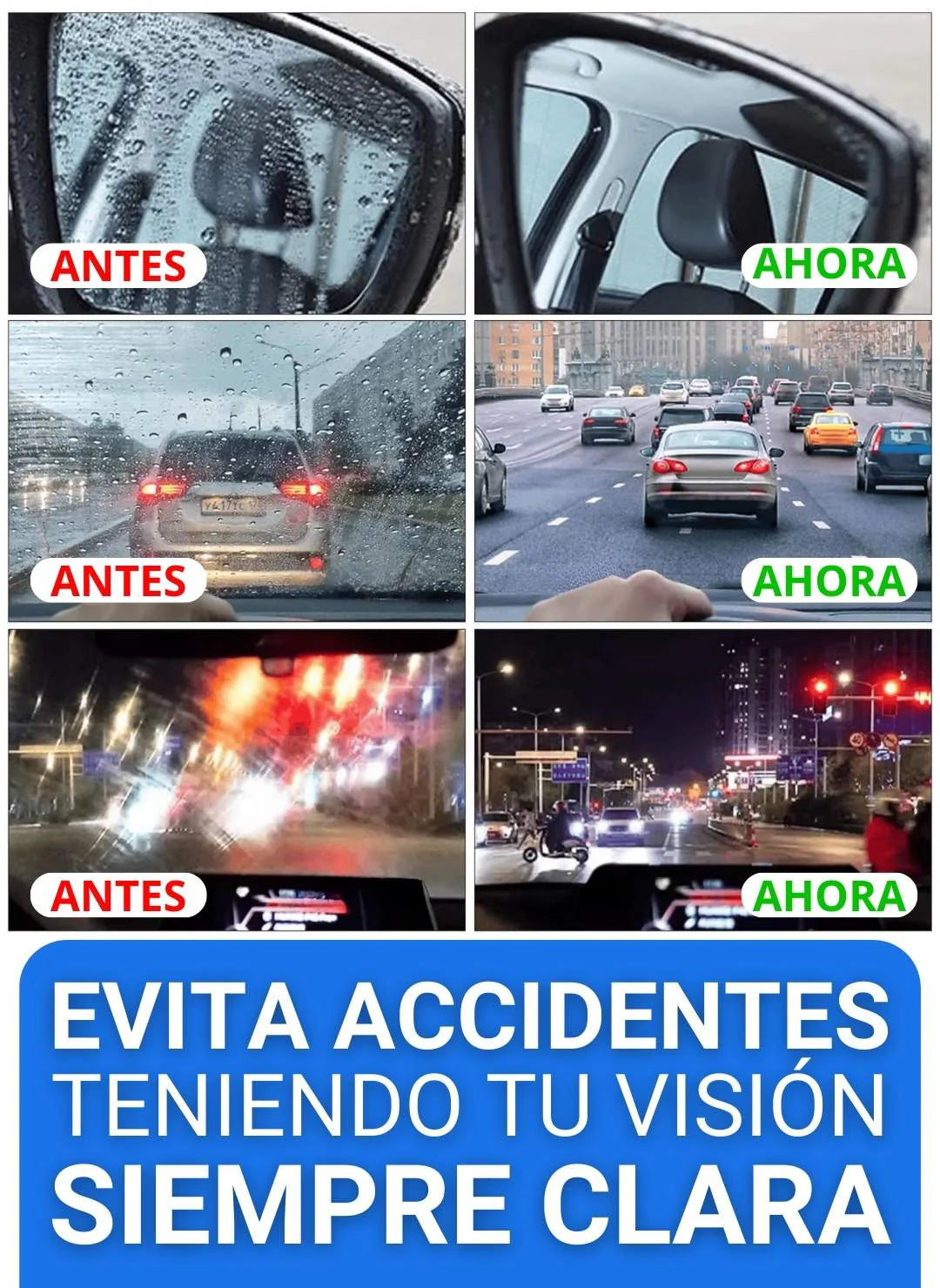ClarityMax: El Limpiador que Revoluciona Tu Visibilidad en la Carretera
