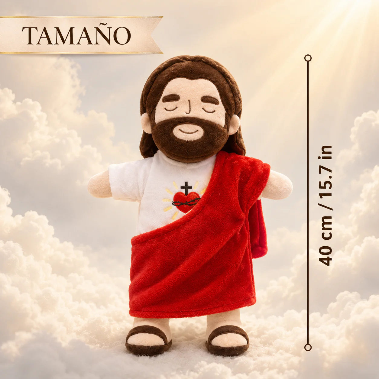 Peluche mi Jesús de Paz