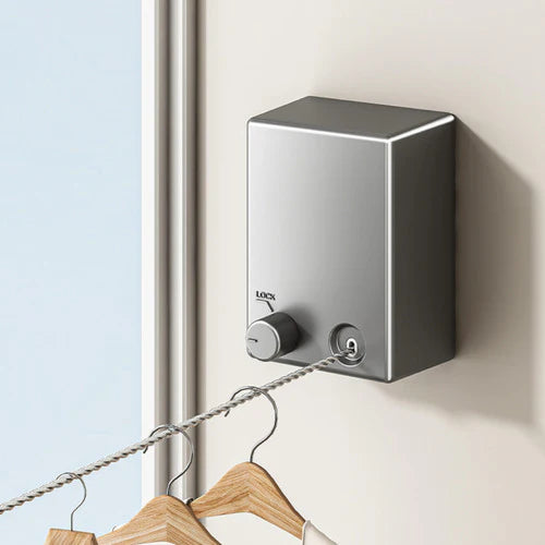 Tendedero Retráctil Invisible - Resistente, discreto y fácil de instalar