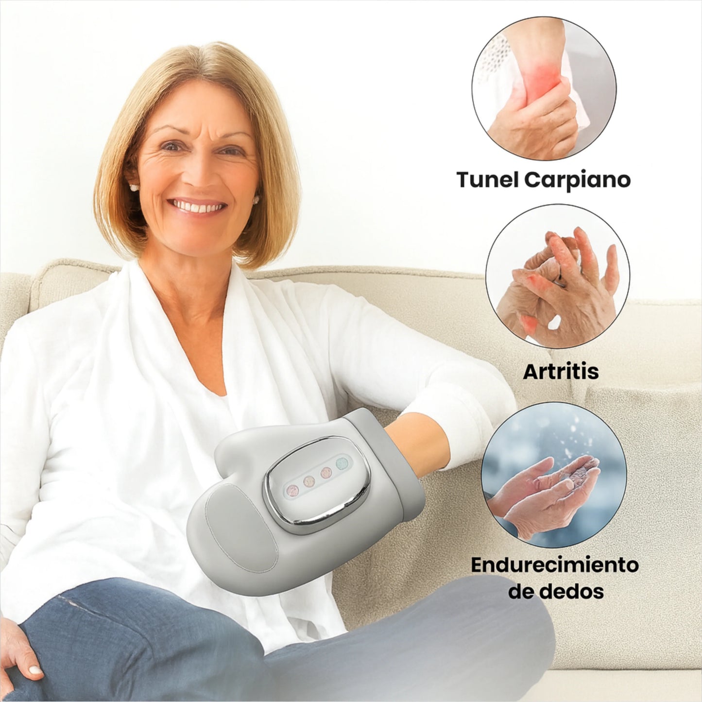 ArthroGlove® 3 en 1 – Comodidad y soporte para manos con artritis
