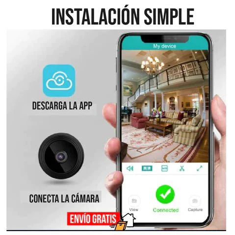 ⚡️PROMOCION DE LANZAMIENTO🚨 - MINI CAMARA VIGILANCIA ESPIA