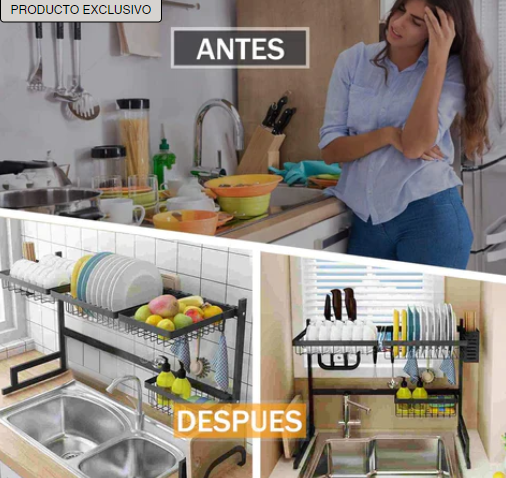 Escurridor de Platos - KitchenClean™