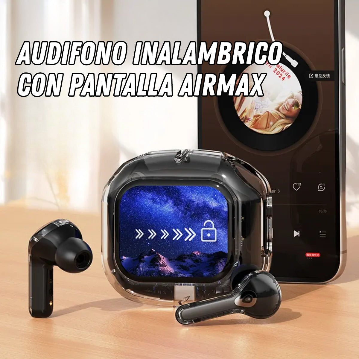 Audífonos AirMax: Libertad, Potencia y Estilo
