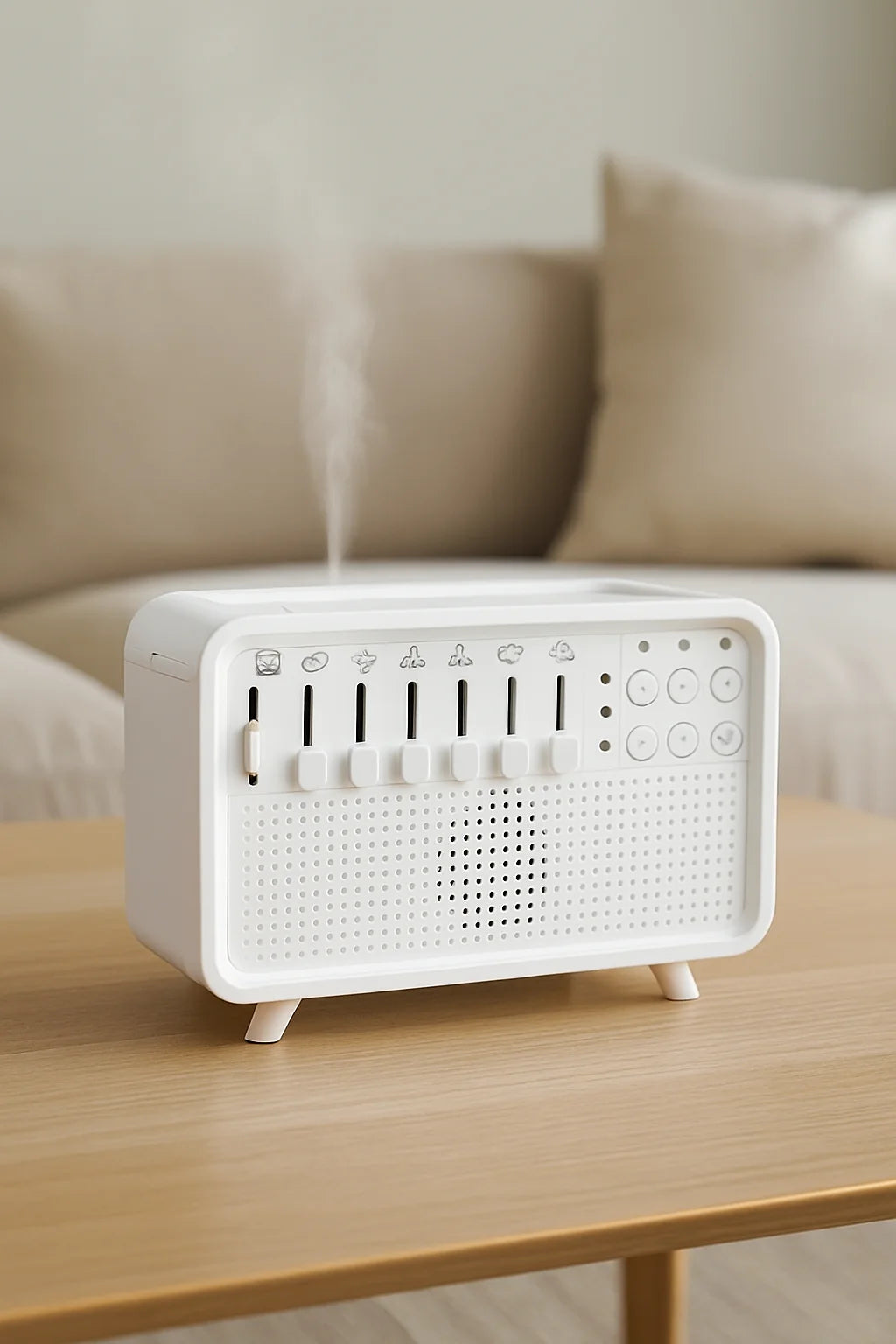 Humidificador 3 en 1: Relajación, Aromas y Sueño Profundo