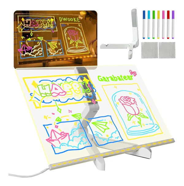Lumínica Kids™ Haz que tu hijo se enamore de aprender mientras crea magia con sus manos!